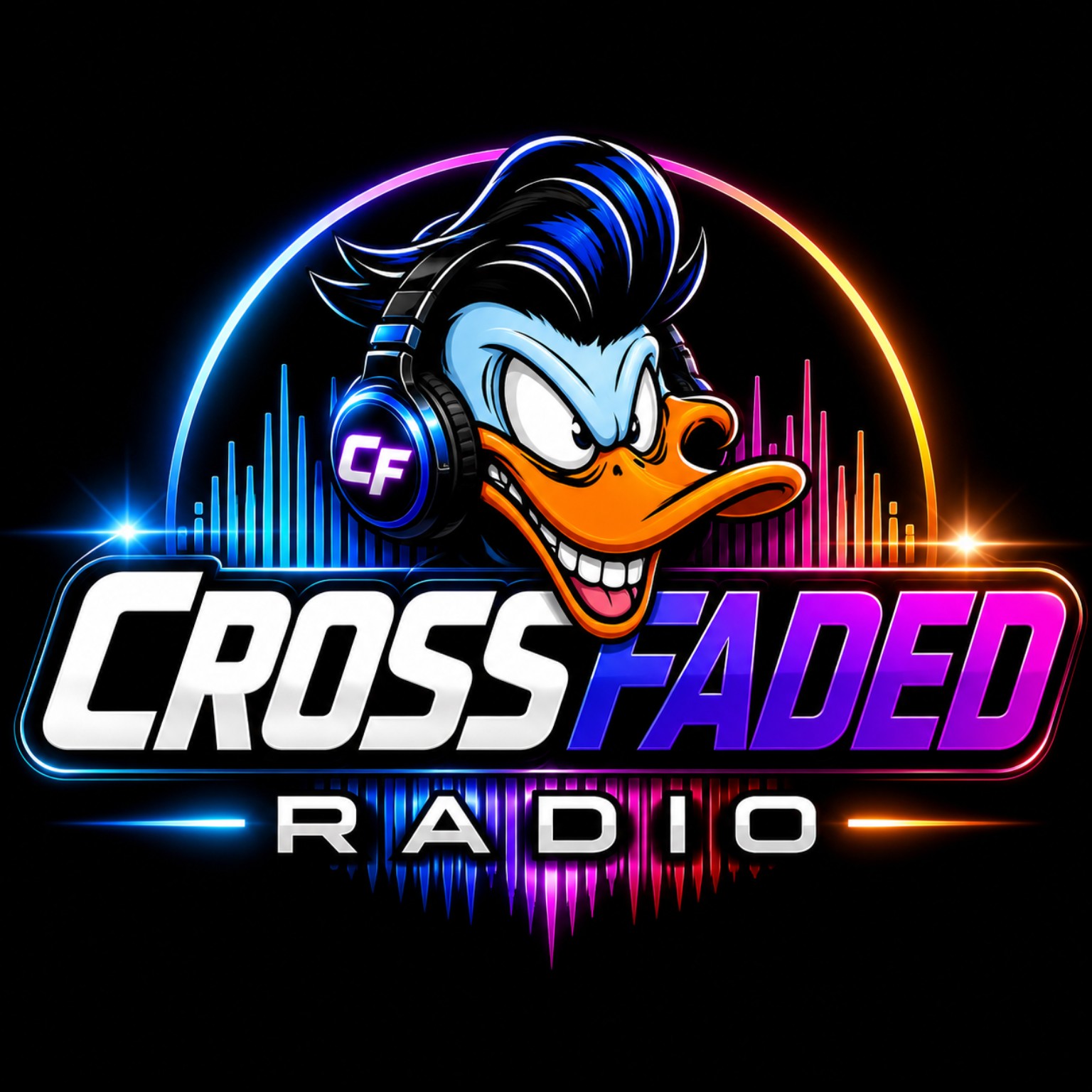 Official Cross-Faded Radio logo