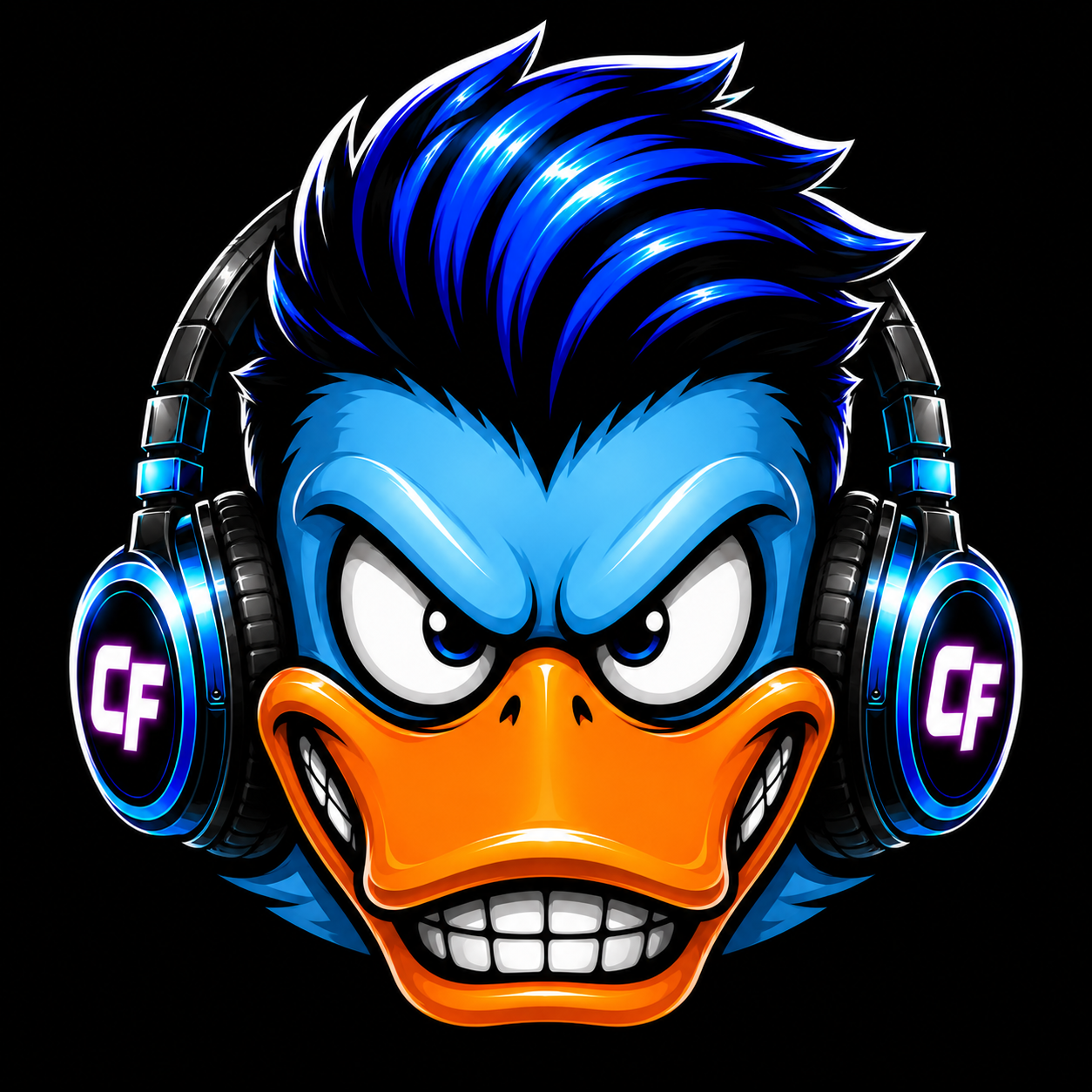 Official Cross-Faded Radio duck mascot